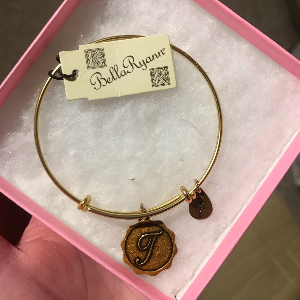 T initial bracelet